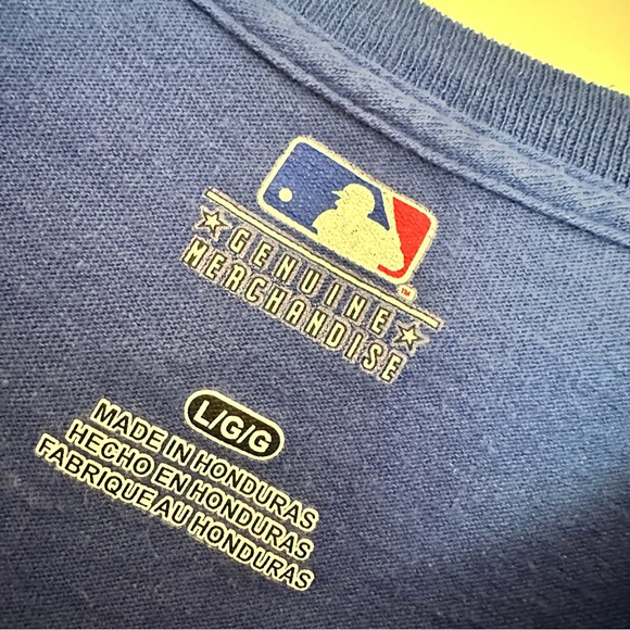 MLB Chicago Cubs Anthony Rizzo #44 Graphic T-Shirt Tee Size Large L - Picture 3 of 7